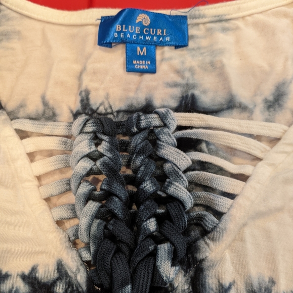 Blue Curl women's swim cover-up size M - Picture 3 of 3